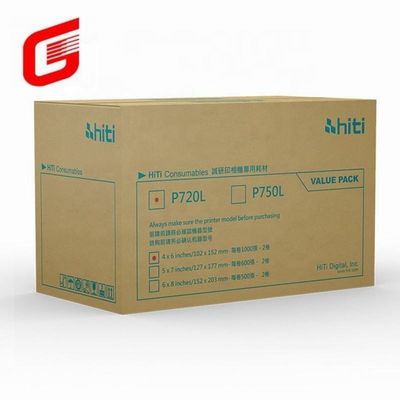 Улучшите свою игру с Hiti P750L 5x7&quot; 127x177 мм фотобумага и ленточный комплект