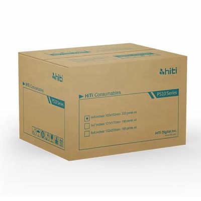 Оригинальный принтер Hiti P510s / P510K/ P510L 6x8&quot; 152x203 мм Фотобумага и лента