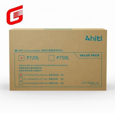 Hiti P750L Фотобумага и ленточный набор для печати 4x6 Фотоотправка DHL UPS TNT FEDEX