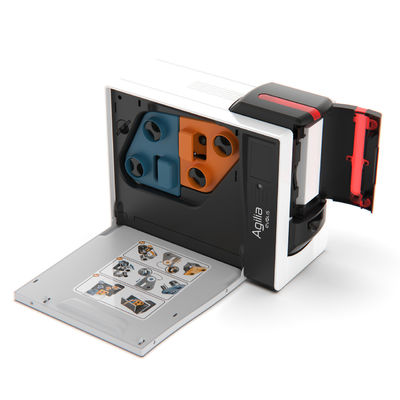 Быстрый 600 dpi Evolis Agilia Simplex принтер для печати правительственных удостоверений личности и визитных карточек
