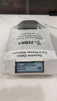 Zebra 800300-562 CN Жемчужная серебряная антифальшивка лента для принтера ZC300/ZC100