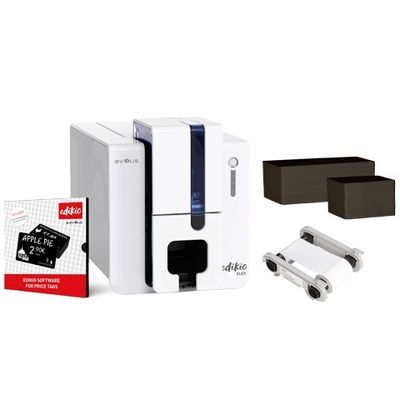 Evolis Edikio FLEX Tag Односторонний 12 точек/мм 300dpi USB Ethernet Full Tag Карта отеля