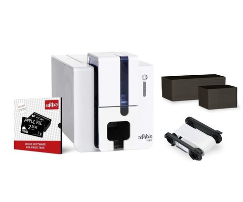 Evolis Edikio FLEX Tag Односторонний 12 точек/мм 300dpi USB Ethernet Full Tag Карта отеля