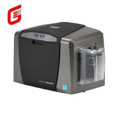 Fargo DTC1250e односторонний и двусторонний принтер идентификационных карт Max Paper Size CR80 USB интерфейс