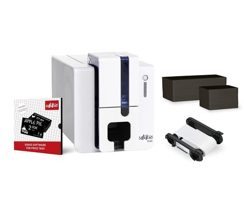 Интерфейс USB и Ethernet Evolis Edikio FLEX Tag Printer для производства гостиничных карт