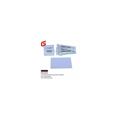 XID Retransfer Карточные принтеры Уборный комплект 10 х Рулочные салфетки Без клеящих очистных карт