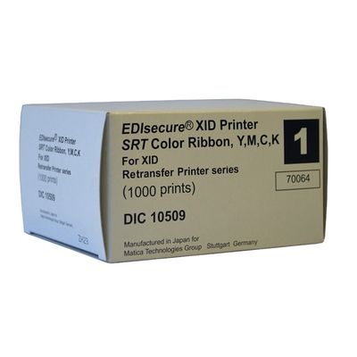 Matica XID8100 IC ID ПВХ визитные карточки принтеры DIC10509 и DIC10539 YMCK цветные ленты