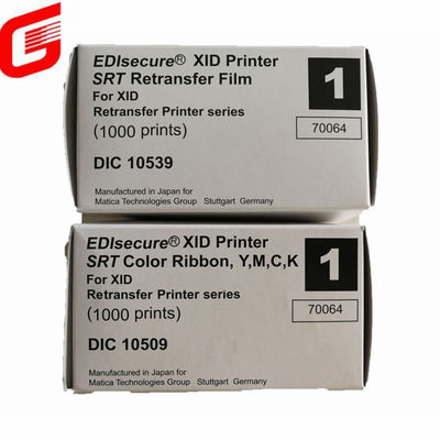 Matica XID8100 IC ID ПВХ визитные карточки принтеры DIC10509 и DIC10539 YMCK цветные ленты