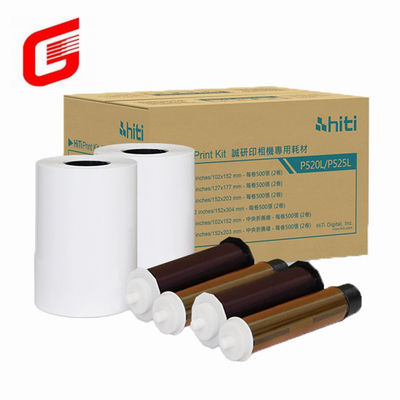 Top- Hiti P525L фотобумага и ленточный набор печати для 5x7" 127x177 мм Фотографии 290 принтов