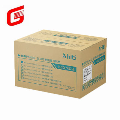 Top- Hiti P525L фотобумага и ленточный набор печати для 5x7" 127x177 мм Фотографии 290 принтов