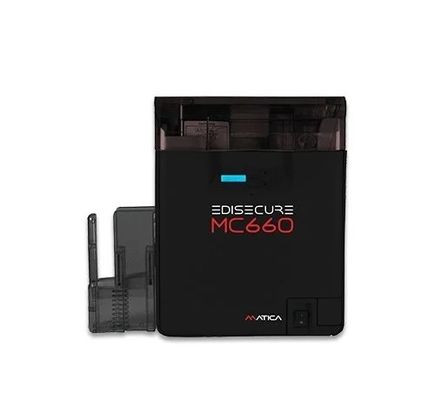 Высокое разрешение Matica EDIsecure MC660 Retransfer NFC Бизнес умный принтер карт RFID