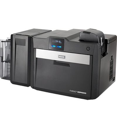 Высококачественный принтер HID Fargo HDP6600 с двусторонним умным бизнес-идентификатором с 600 dpi
