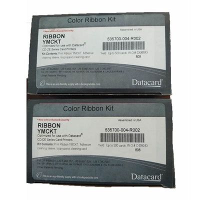 535700-004 R002 YMCKT Цветовая лента 500 изображений для принтера ID-карты CD800