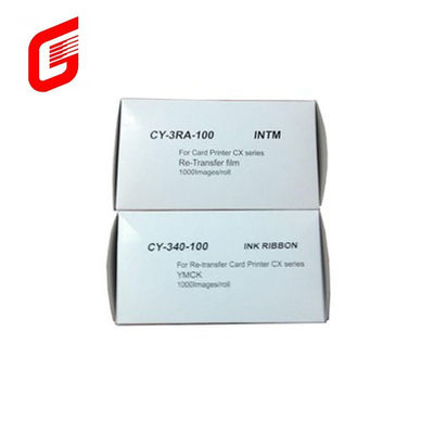 Продолжительность печатания CY-3RA-100 и CY-340-100 пленочная лента для принтера карт идентификации CX7000