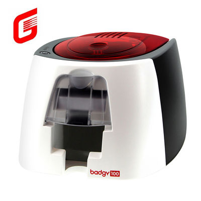 Evolis Badgy100 односторонний умный пластиковый бизнес IC принтер для идентификационных карт с подключением USB