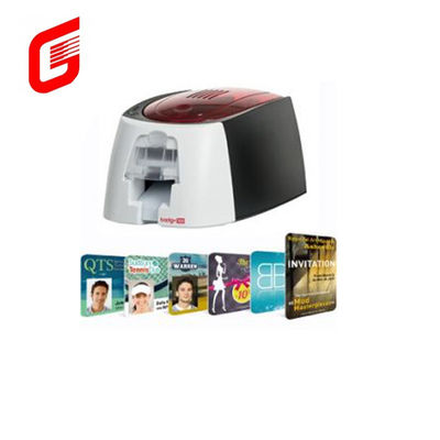 Evolis Badgy100 односторонний умный пластиковый бизнес IC принтер для идентификационных карт с подключением USB