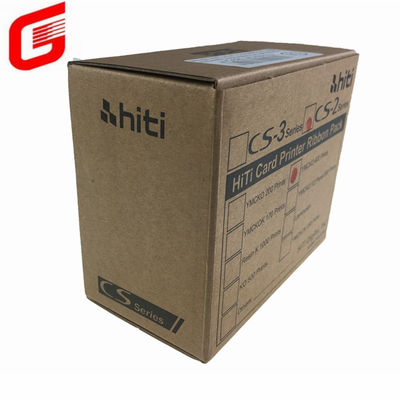 Цветовой принтер Применимое оборудование HITI CS200 YMCKO Полная цветная лента 400 печатных работ / рулон