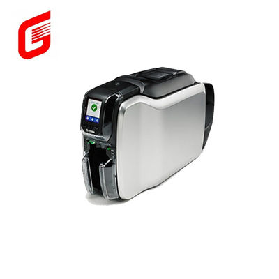 Zebra ZC300 одиночный/двухсторонний принтер идентификационных карт USB Direct Print для печати на 300dpi