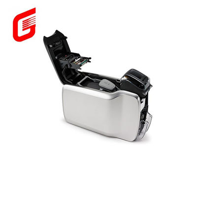 Zebra ZC300 одиночный/двухсторонний принтер идентификационных карт USB Direct Print для печати на 300dpi