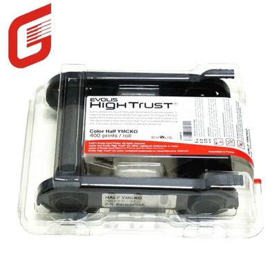 Совместимая лента YMCKO Evolis R5H004NAA 1/2 YMCKO Color Ribbon - 400 распечатков для принтера карт Zenius
