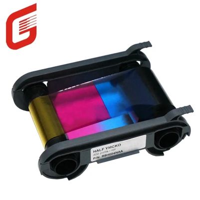 Совместимая лента YMCKO Evolis R5H004NAA 1/2 YMCKO Color Ribbon - 400 распечатков для принтера карт Zenius