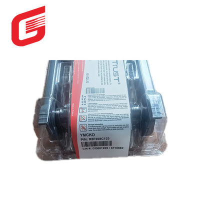 Высококачественный оригинальный Primacy/Zenius/Elypso YMCKO Цветовая лента Evolis R5F208C133