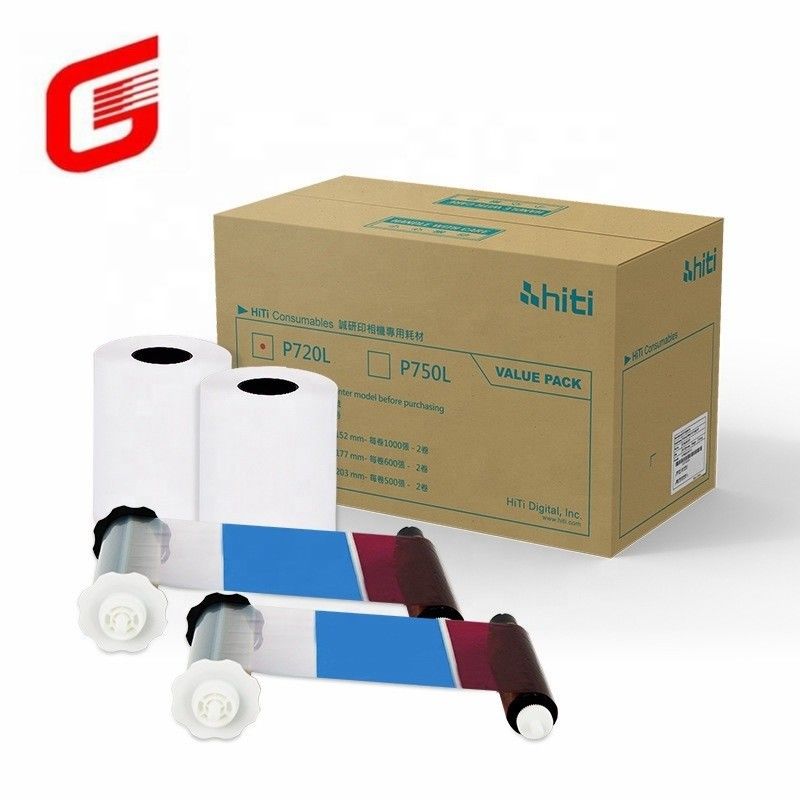 Hiti P750L Фотобумага и ленточный набор для печати 4x6 Фотоотправка DHL UPS TNT FEDEX