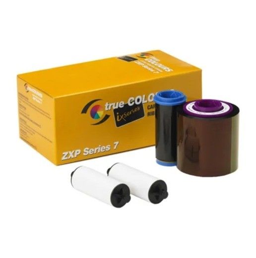 NO Private Mold Zebra YMCKO Ribbon 800077-742 для ZXP 7 серии Карточный принтер 750 изображений