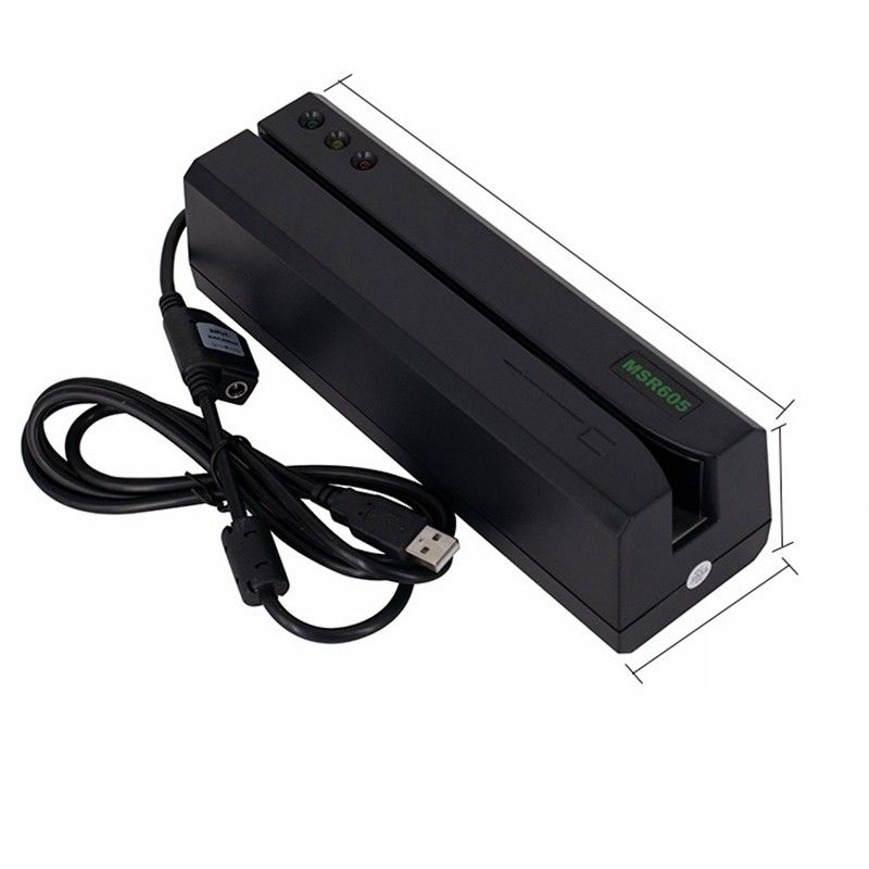 MSR605 Magnetic Stripe Card Reader Writer для Windows USB 3 треки и программное обеспечение