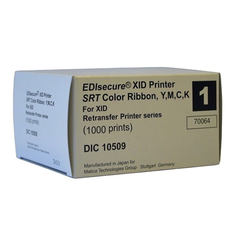 Matica XID8100 IC ID ПВХ визитные карточки принтеры DIC10509 и DIC10539 YMCK цветные ленты