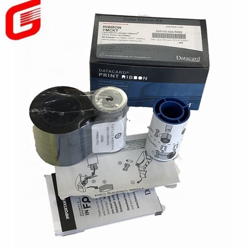 535700-004-R002 CD800 Печатная цветовая лента с нейлоновым материалом и 500 изображениями/ролл