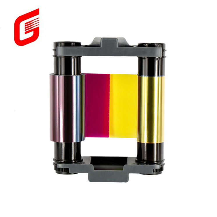Evolis CBGR0100C Badgy100 / 200 YMCKO Цветовая лента 100 печатных листов / рулонов совместима