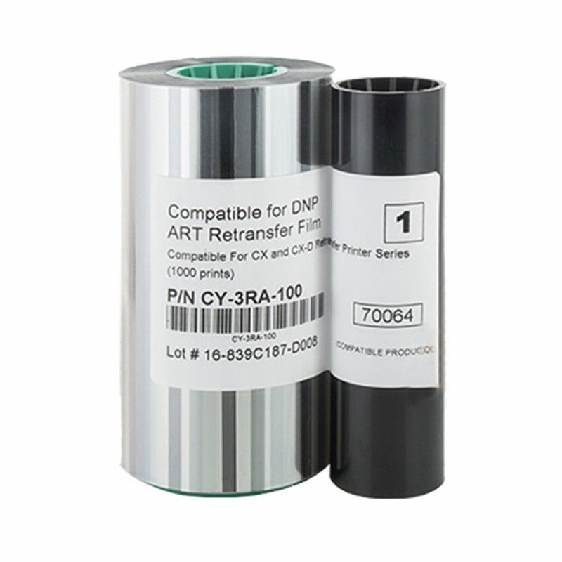 CY-3RA-100 Принтер лента для совместимых DNP CX-D80 CX210 Retransfer 1000 изображений каждый