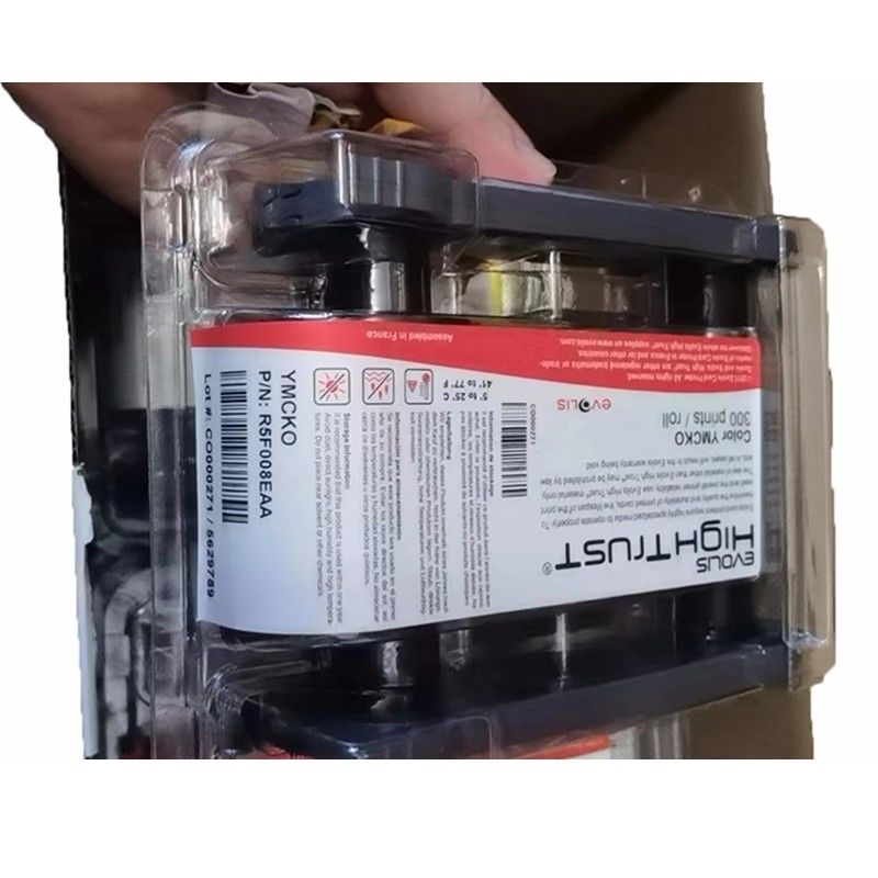 Оригинальный Evolis r5f008eaa YMCKO Цветная лента для Primacy/Zenius/Elypso