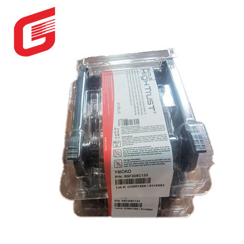 Высококачественный оригинальный Primacy/Zenius/Elypso YMCKO Цветовая лента Evolis R5F208C133